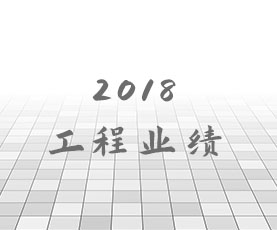 2018年工程业绩