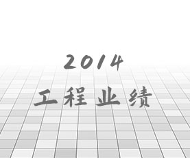 2014年工程业绩