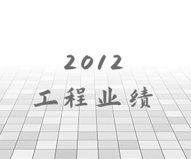 2012年工程业绩